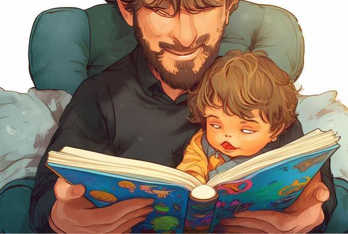 儿童故事我的爸爸简短，我的爸爸幼儿故事绘本