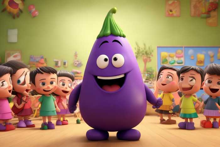 儿童故事茄子 - 幼儿园茄子的课程故事