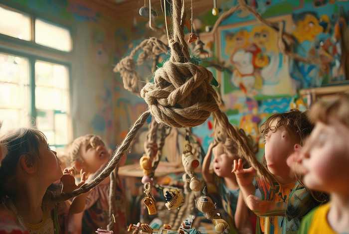 儿童故事绳子那头是什么 绳子那头是什么幼儿园语言教案