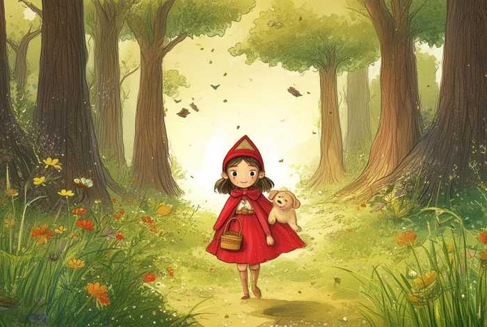 儿童故事小红帽文字版 - 幼儿故事小红帽的故事文字