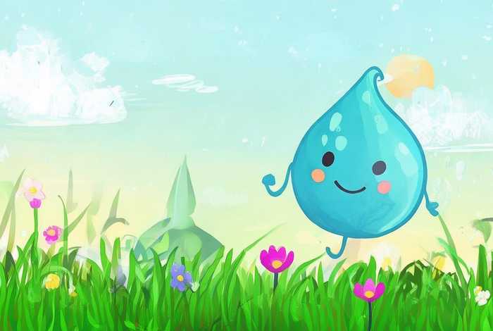 儿童故事小雨滴的故事（小雨滴的故事教案）