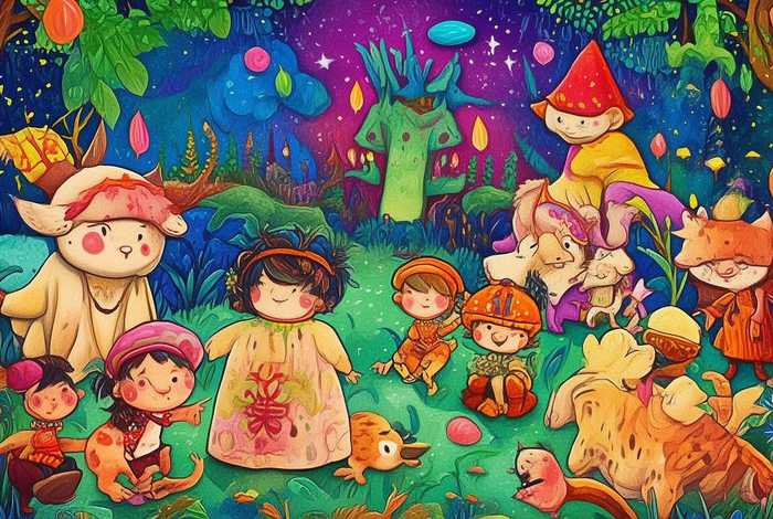 儿童故事创意作品，儿童故事创意