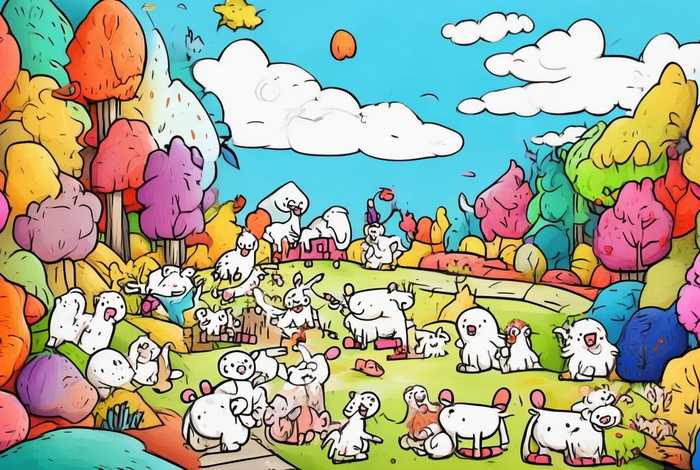 儿童故事连拨 - 幼儿故事连环简笔画