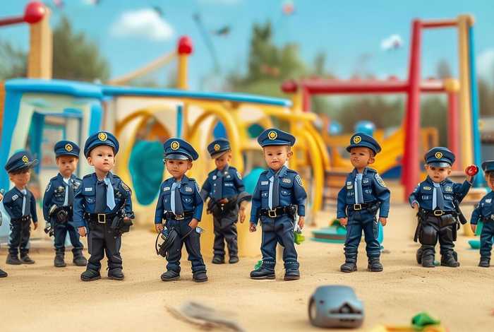 儿童警察故事演讲视频 - 少儿警察故事视频