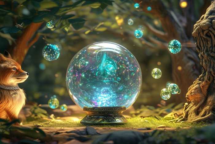 儿童水晶魔镜故事；魔幻水晶球故事