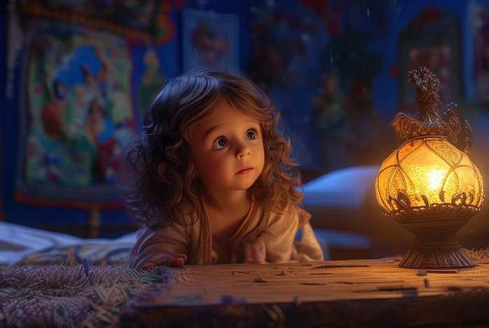 儿童睡前故事阿拉丁神灯的故事，阿拉丁神灯幼儿睡前故事