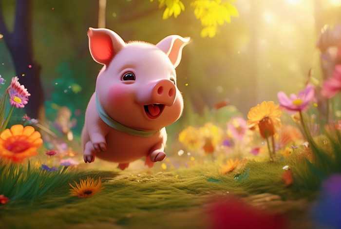 儿童故事红色小猪 红色的小故事幼儿 儿童故事红色小猪 红色的小故事幼儿