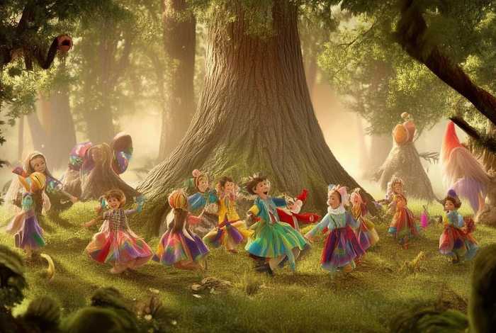 儿童森林舞会故事，幼儿森林舞会小故事