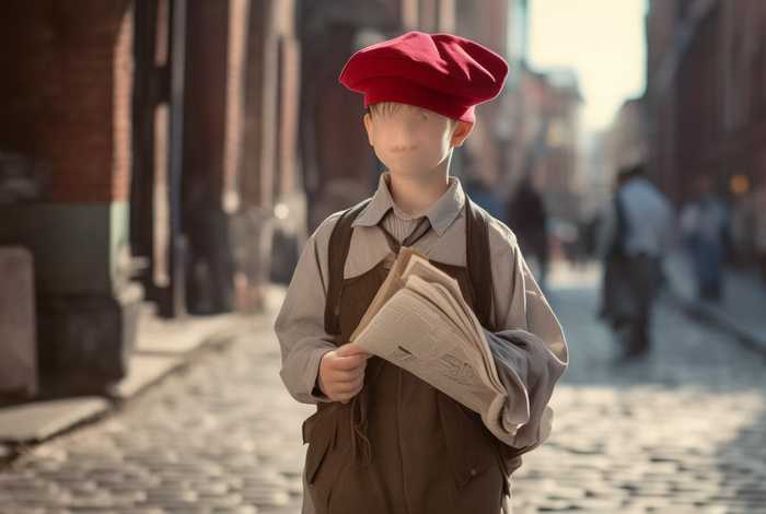 《报童》（报童帽图片）