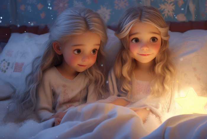 儿童睡前故事艾莎和安娜、艾莎和安娜的睡前故事