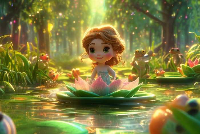 儿童故事青蛙公主；儿童青蛙公主故事