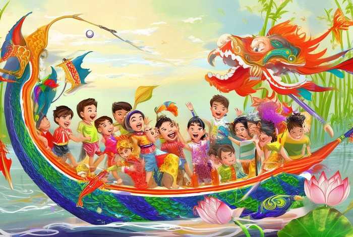 儿童故事《端午节》；端午节故事幼儿版