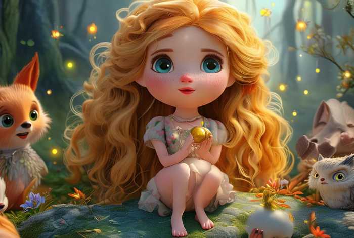 儿童故事金发姑娘（金发姑娘的故事）