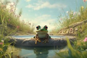 儿童成语故事井底之蛙 幼儿成语故事井底之蛙