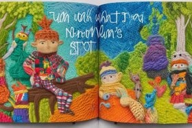 不织布儿童故事 - 不织布幼儿故事绘本