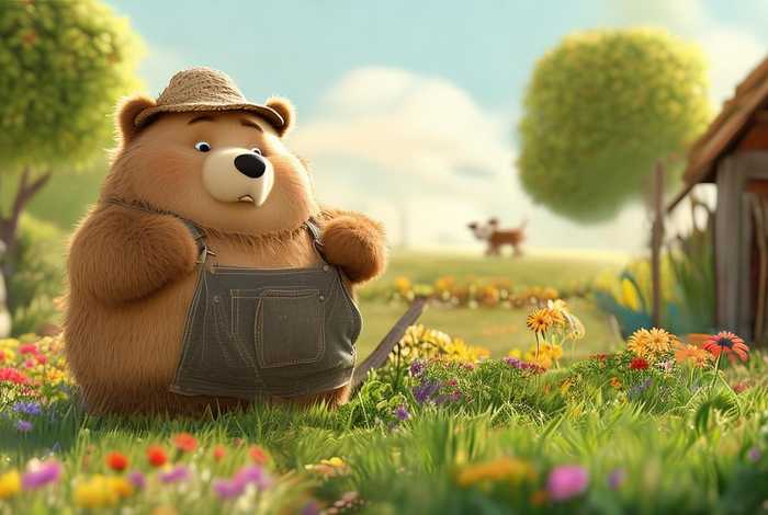 儿童故事狗熊种地，狗熊种地的故事读后感