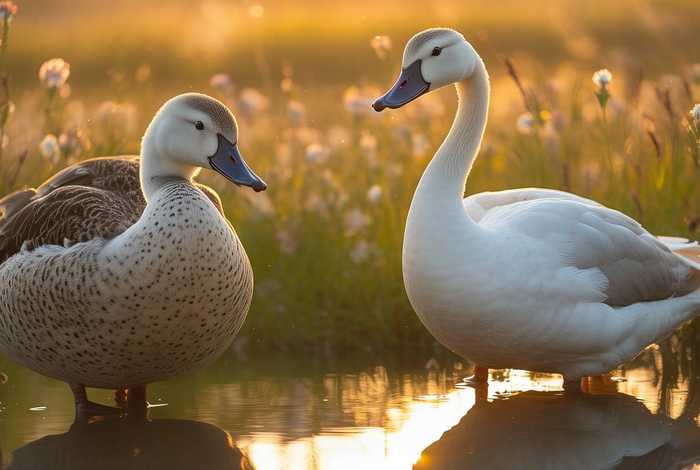 从丑鸭变天鹅童话故事（丑鸭变天鹅的故事）