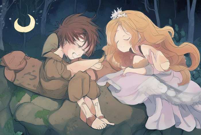 儿童故事公主和乞丐（睡前故事乞丐公主）