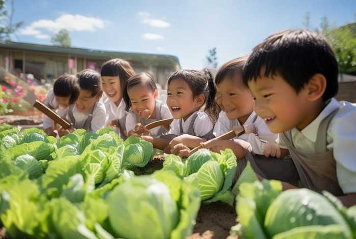 儿童故事收白菜 - 幼儿园收白菜教案