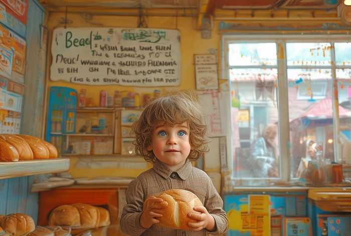 儿童故事买面包 - 买面包的故事