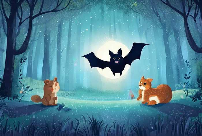 儿童故事小蝙蝠和他的朋友们 - 小蝙蝠和他的朋友们中文 儿童故事小蝙蝠和他的朋友们 - 小蝙蝠和他的朋友们中文