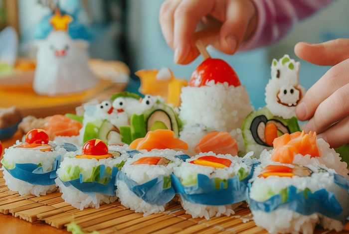 儿童卡通寿司制作、儿童卡通寿司制作方法