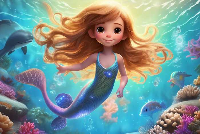 儿童美人鱼故事睡前完整故事；少儿睡前故事美人鱼的故事