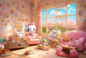 hellokitty故事绘本、hello kitty绘本