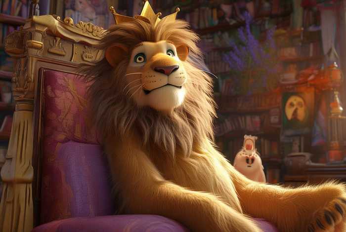 儿童睡前经典故事说大话的狮子(儿童睡前经典故事爱说大话的狮子) 儿童睡前经典故事说大话的狮子(儿童睡前经典故事爱说大话的狮子)