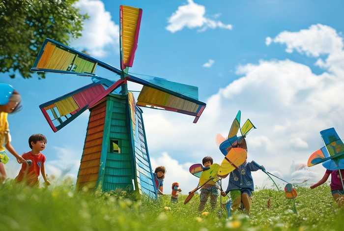 儿童绘本风车故事 幼儿园关于风车的绘本故事