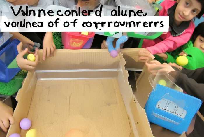 儿童数学关于体积与放入物的关系；放入物体的体积