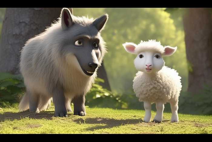 儿童故事狼和小羊完整版；幼儿故事狼和小羊