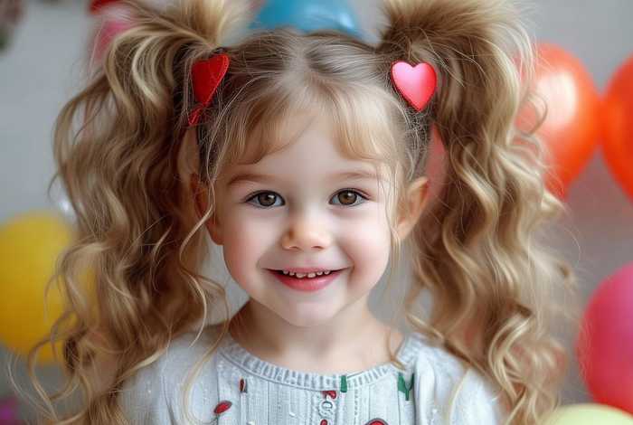 儿童爱心双马尾洋气十足;新年发型,儿童爱心马尾这样扎,人人都夸好看 儿童爱心双马尾洋气十足;新年发型,儿童爱心马尾这样扎,人人都夸好看