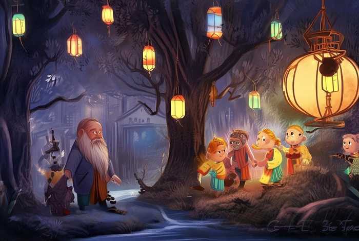 儿童聊斋绘本故事、少儿聊斋故事