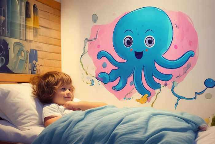 儿童睡前章鱼小故事书3-6岁 - 睡前小故事小章鱼 儿童睡前章鱼小故事书3-6岁 - 睡前小故事小章鱼