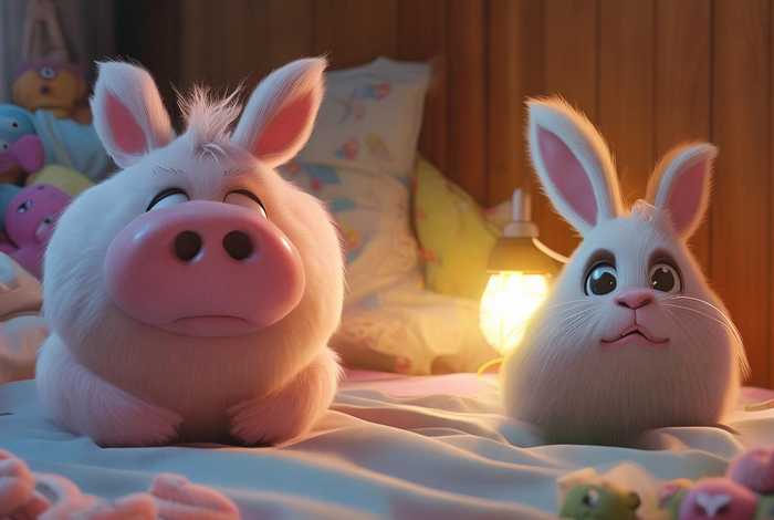 儿童睡前故事爱生气的小猪、睡前故事爱生气的小兔 儿童睡前故事爱生气的小猪、睡前故事爱生气的小兔
