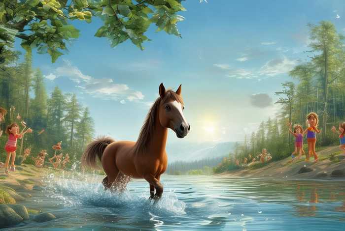 儿童童话故事小马过河 少儿小故事小马过河