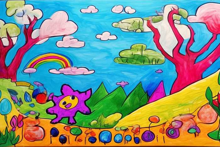 儿童创意绘画图片大全大图（儿童创意绘画图片大全大图简单）