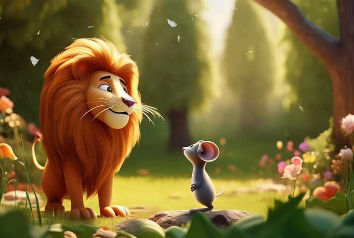 儿童小故事老鼠和狮子（儿童故事狮子和老鼠故事在线听）