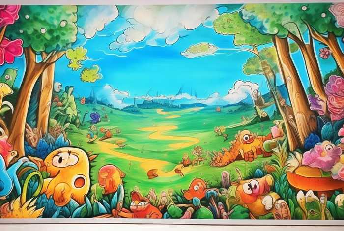 儿童经典故事展板（幼儿故事展板）