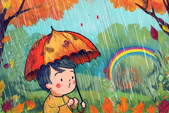 儿童绘本秋天的雨、儿童绘本秋天的雨怎么画
