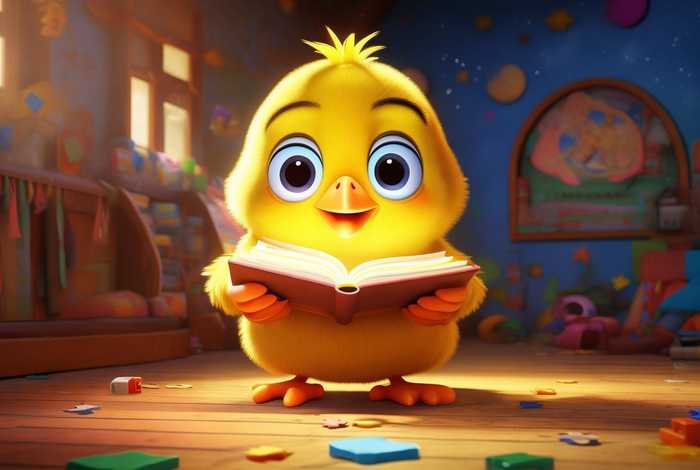 儿童睡前故事聪明的小鸡 - 幼儿故事聪明的小鸡
