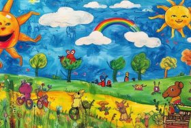 5岁儿童画推荐、5岁儿童绘画大全