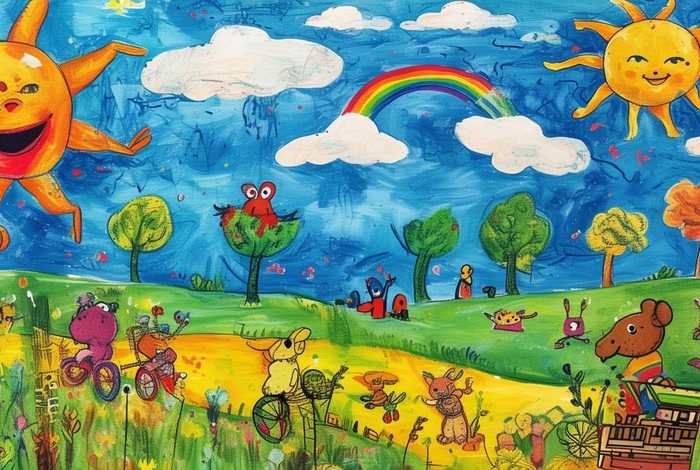 5岁儿童画推荐、5岁儿童绘画大全