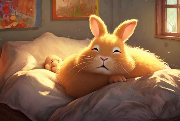 儿童故事文字版赖床的小兔子；赖床的小兔子故事视频
