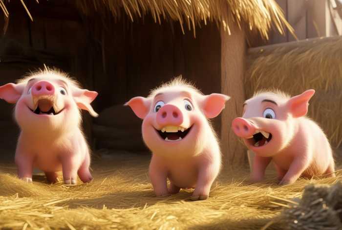 儿童故事短篇100字左右（儿童故事短篇100字左右三只小猪）