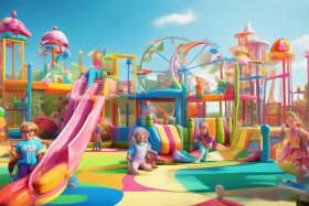 儿童乐园广告背景、儿童乐园广告背景图片