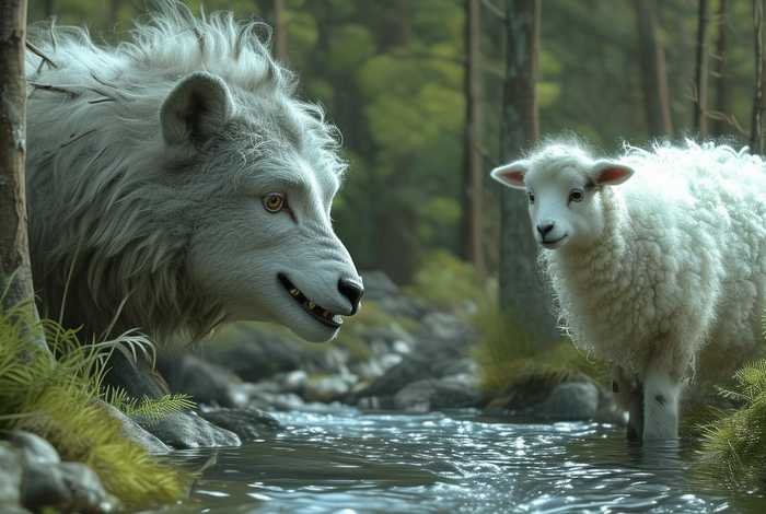 儿童小故事之狼和小羊视频 - 狼和小羊的故事视频大全