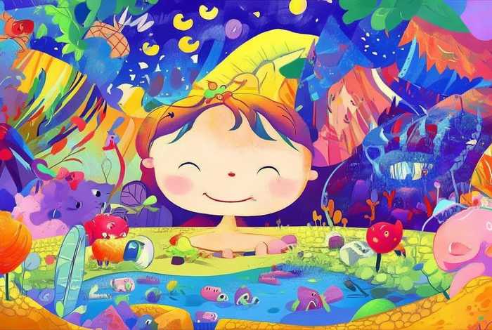 儿童故事绘画作品（儿童故事绘画作品简单好看）