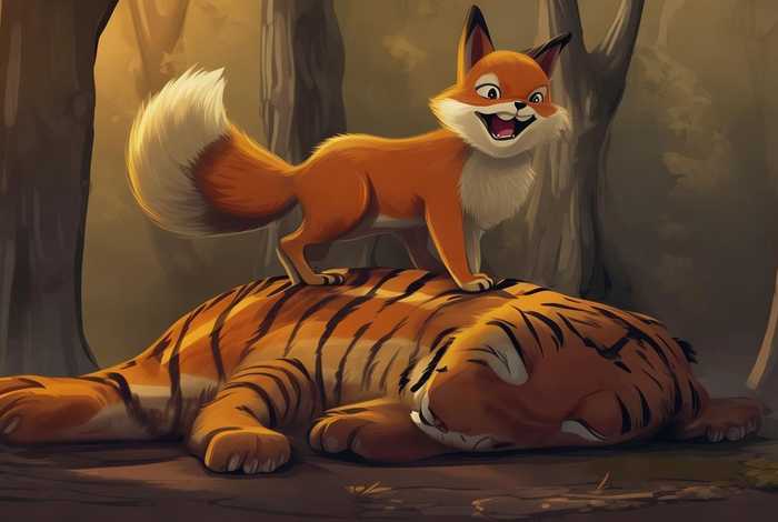 儿童睡前故事大全集狐假虎威，故事大全 睡前故事狐假虎威